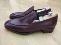 Burgundy loafers by Rozsnyai (1)